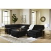 SimpleJoy Onyx Sectional Living Room Set