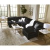 SimpleJoy Onyx Sectional Living Room Set