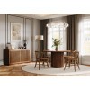Auden 48 Inch Chestnut Dining Room Set w/ Fitz Chestnut Chairs
