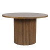 Auden 48 Inch Chestnut Dining Room Set w/ Tate Chestnut Chairs