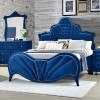 Dante Upholstered Bed (Blue)