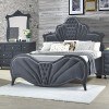 Dante Upholstered Bed (Gray)