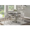 Junipero Counter Height Dining Set (Antique White)