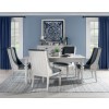 Cottage Park Dining Room Set w/ Upholstered Host Chairs