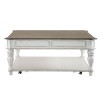 Magnolia Manor Oversized Square Cocktail Table