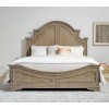 Magnolia Manor Panel Bed (Weathered Bisque)