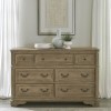Magnolia Manor Panel Bedroom Set (Weathered Bisque)