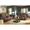 Owners Box Thyme Power Reclining Living Room Set w/ Adjustable Headrests