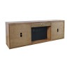 Laruel Creek 78 Inch Fireplace in Natural