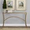 Alayna Console Table (Gold)