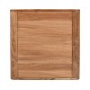 Brooklyn Inverted U Hollow Core End Table in Natural