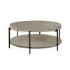 Bedford Park Round Coffee Table (Gray)