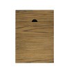Brentwood Cascade Oak Cabinet Power Chair Side