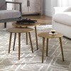 Kasai Gold Coffee Tables (Set of 3)