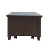 Brentwood Arbor Oak Castered Lift Top Coffee Table