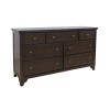 Brentwood Arbor Oak 7-Drawer Dresser