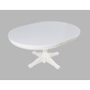 Westport White Round to Oval Dining Table