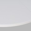 Westport White Round to Oval Dining Table