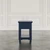 Westport Navy Leg Chairside Table