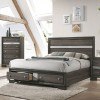 Naima Storage Bed (Gray)