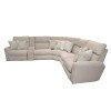 McPherson Modular Power Lay Flat Reclining Sectional (Buff)