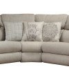 McPherson Modular Power Lay Flat Reclining Sectional (Buff)