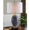 Blue Latah Table Lamp