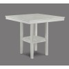 Lester Drift Wood 5-Piece Counter Height Table