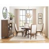 Abode Salter Round Dining Set w/ Doyle Side Chairs