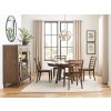 Abode Salter Round Dining Set w/ Frisco Side Chairs