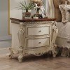 Picardy Nightstand (Antique Pearl/ Cherry Oak)
