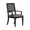 Caruso Heights Panel Back Arm Chair (Set of 2)
