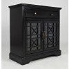 Craftsman 32 Inch Accent Cabinet (Antique Black)