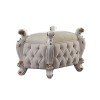 Picardy Vanity Stool (Antique Pearl)