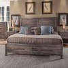 Aurora Sleigh Storage Bed (Weathered Grey)