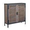 Louvered Door Chest