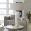 Lenta Off-White Table Lamp