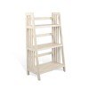 Marble White 48 Inch Height Folding Bookcase