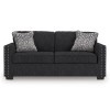 Jasmine Peaks Coal Living Room Set