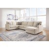 Edenfield Linen Right Chaise Sectional