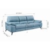 2934 Power Reclining Sofa (Blue)