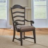 Paradise Valley Upholstered Ladder Back Arm Chair (Set of 2)