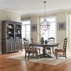 Paradise Valley Round Dining Room Set w/ Ladder Back Chairs