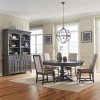 Paradise Valley Round Dining Room Set w/ Upholstered Chairs