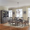 Paradise Valley Leg Dining Room Set w/ Ladder Back Chairs