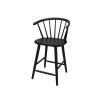 Janna Black Counter Height Stool (Set of 2)