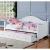 Daybed w/ Trundle (White)