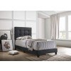 Mapes Youth Upholstered Bed (Charcoal)