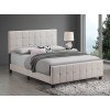 Fairfield Beige Upholstered Bed