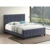 Fairfield Dark Grey Upholstered Bed